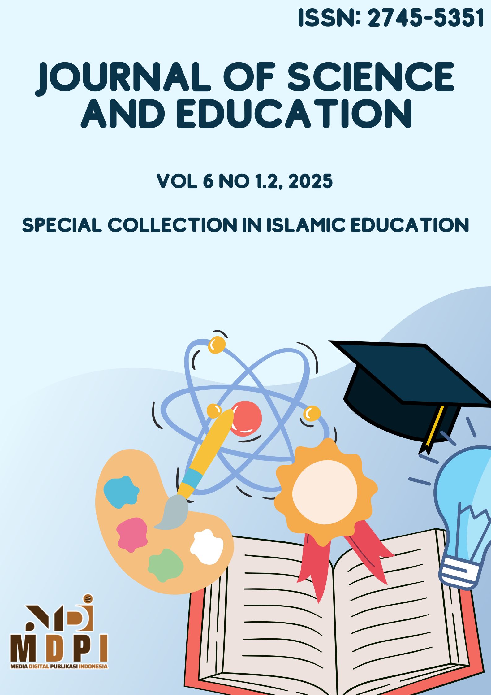 					View Vol. 6 No. 1.2 (2025): SPECIAL COLLECTION IN ISLAMIC EDUCATION
				