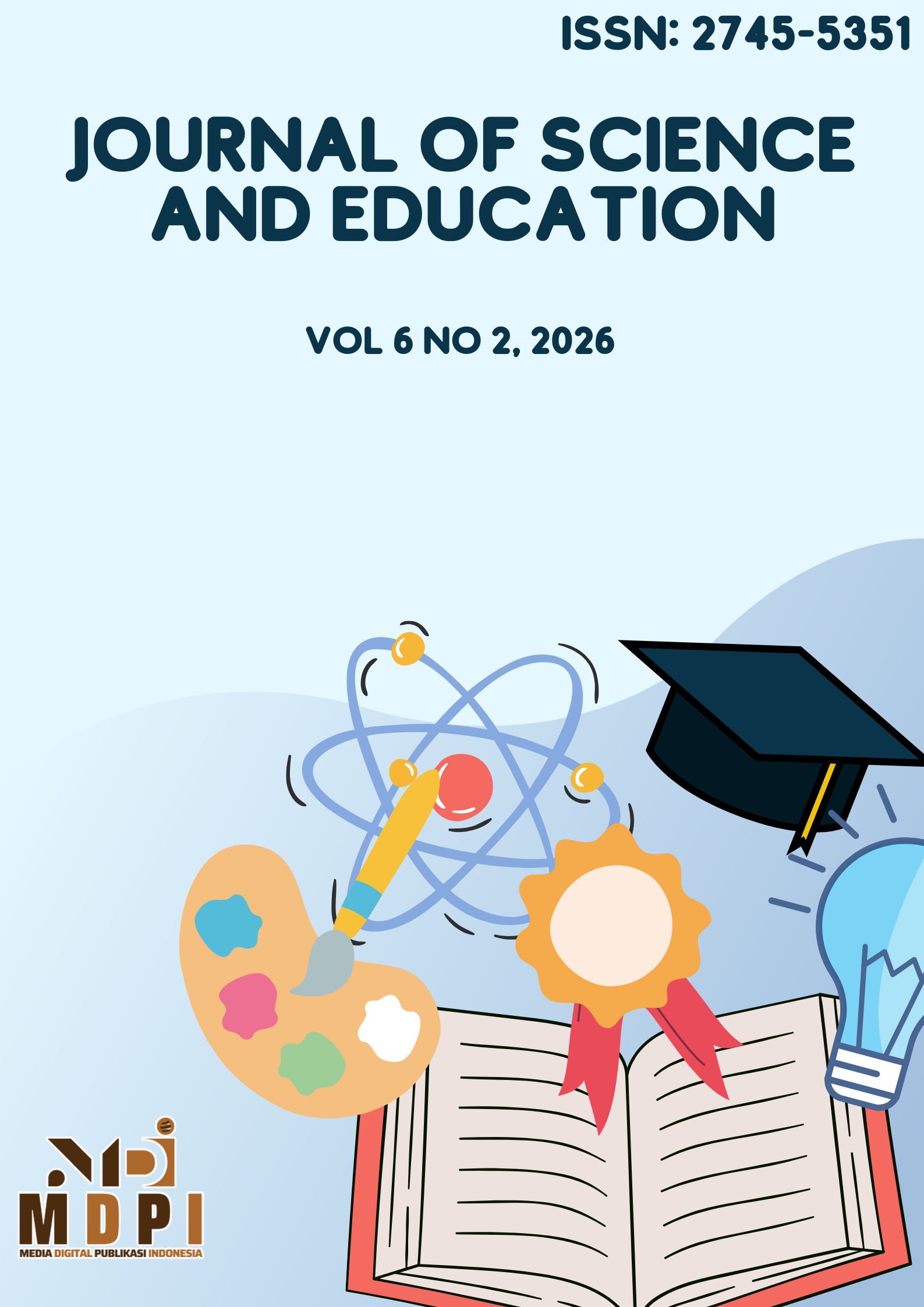					View Vol. 6 No. 2 (2026): Journal of Science and Education (JSE)
				